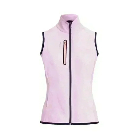 NEW! RLX Golf Ralph Lauren Women's M Terry Sleeveless Full-Zip Vest NWT $168 - Picture 2 of 5